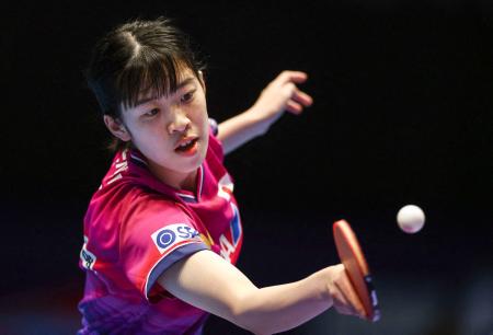 早田を温存、それでも完勝 日本、初出場コンビが活躍 | 高知新聞