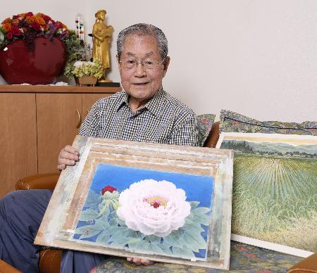 日本画の那波多目功一さん死去 芸術院賞、文化功労者 | 高知新聞