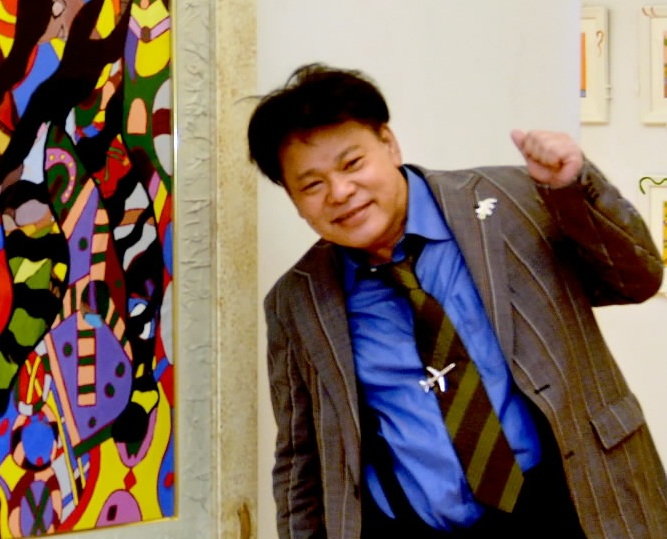 ジミー大西さん、高知で個展「やってる、やってる～！」 高知で暮らし