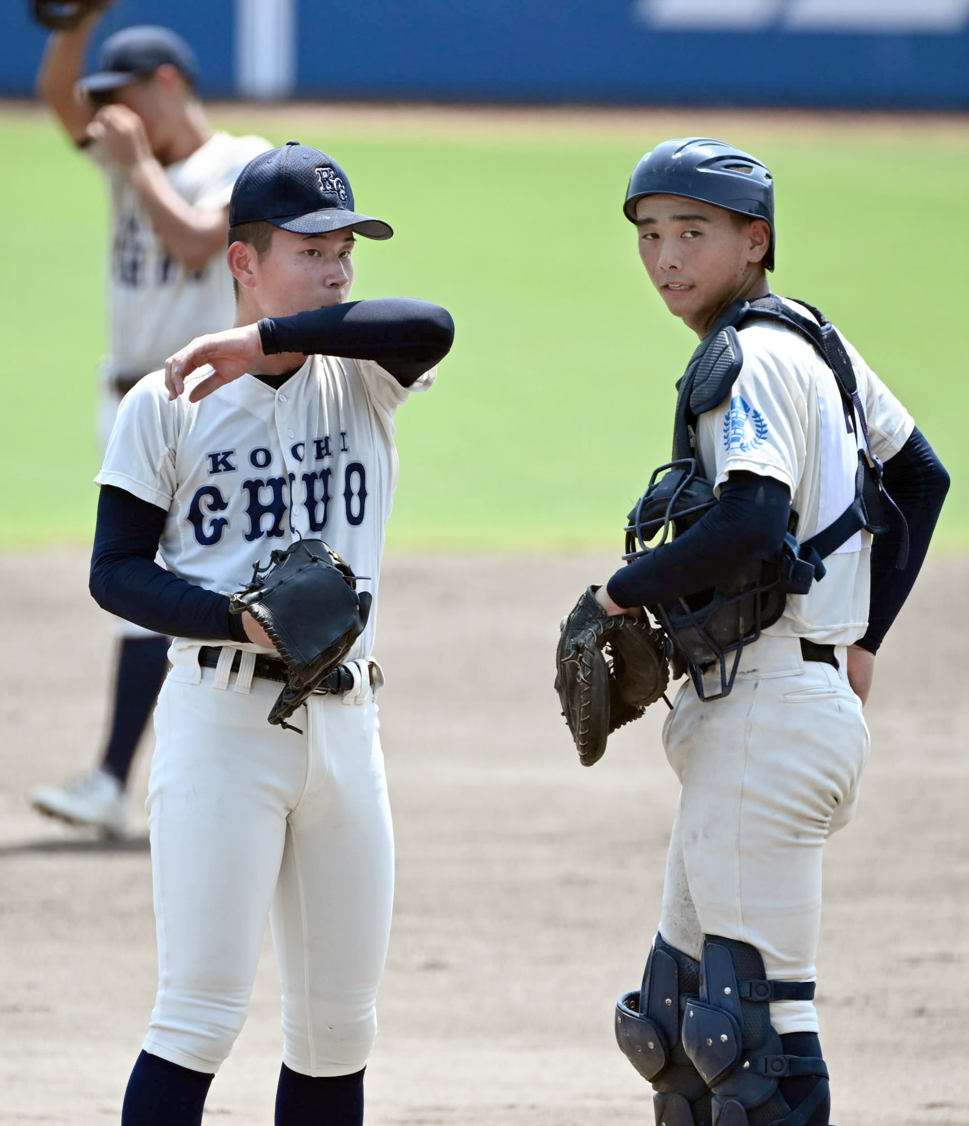 中央の二枚看板、夢終わる 松浦、堅田に援護なし―高校野球高知大会決勝