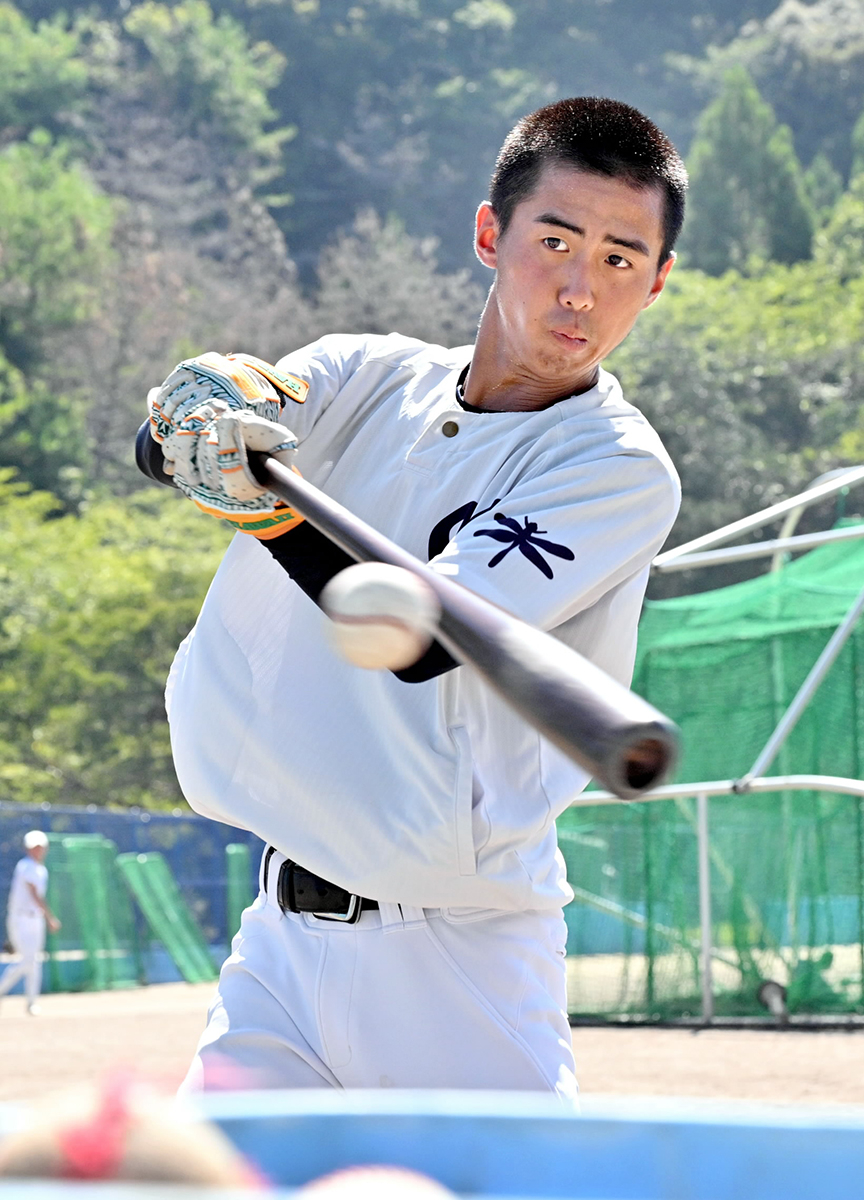父は2002年夏に全国制覇した捕手 明徳義塾・筧遥真選手 高知大会で