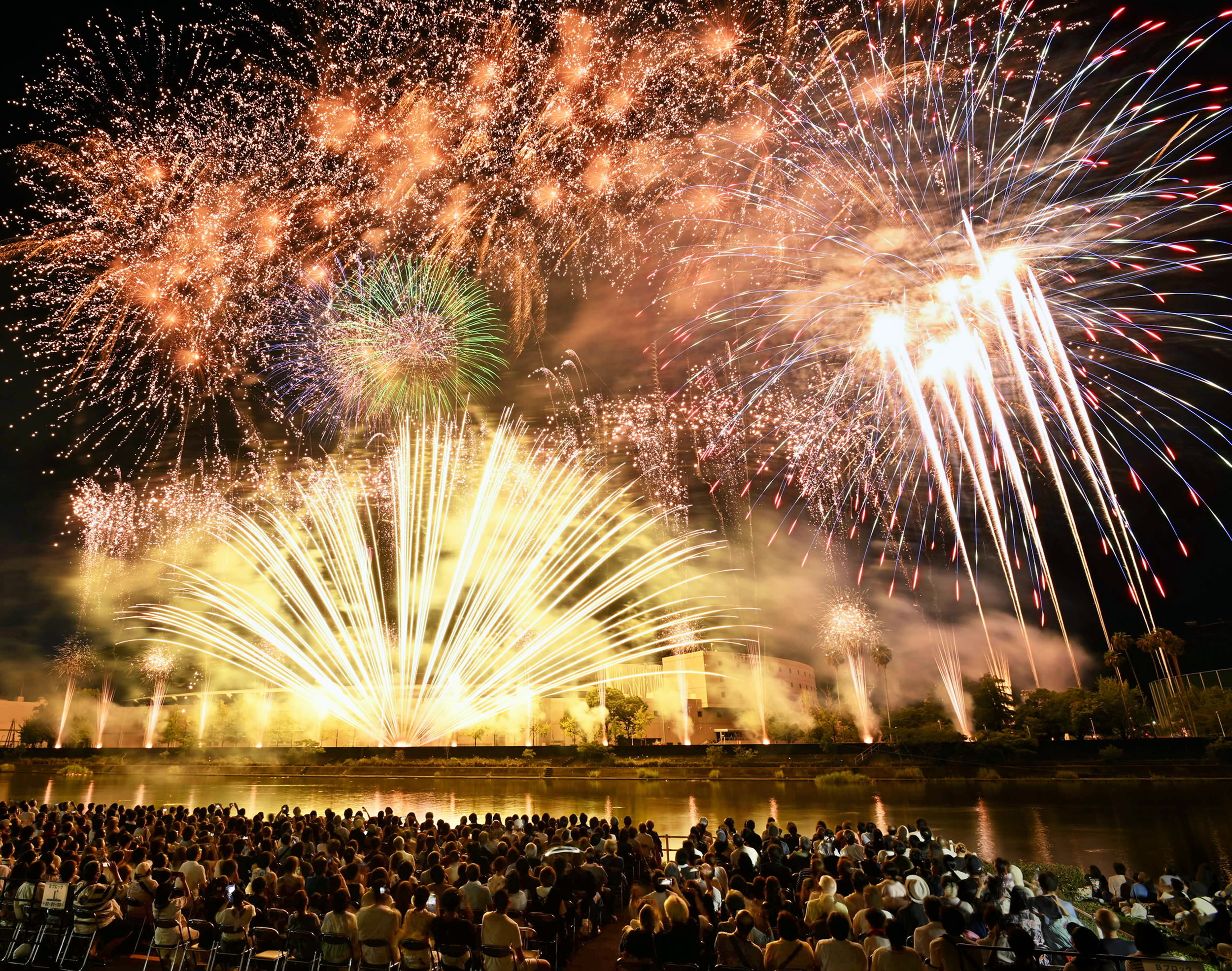 大輪4000発 夏の夜空彩る 高知市納涼花火大会 | 高知新聞