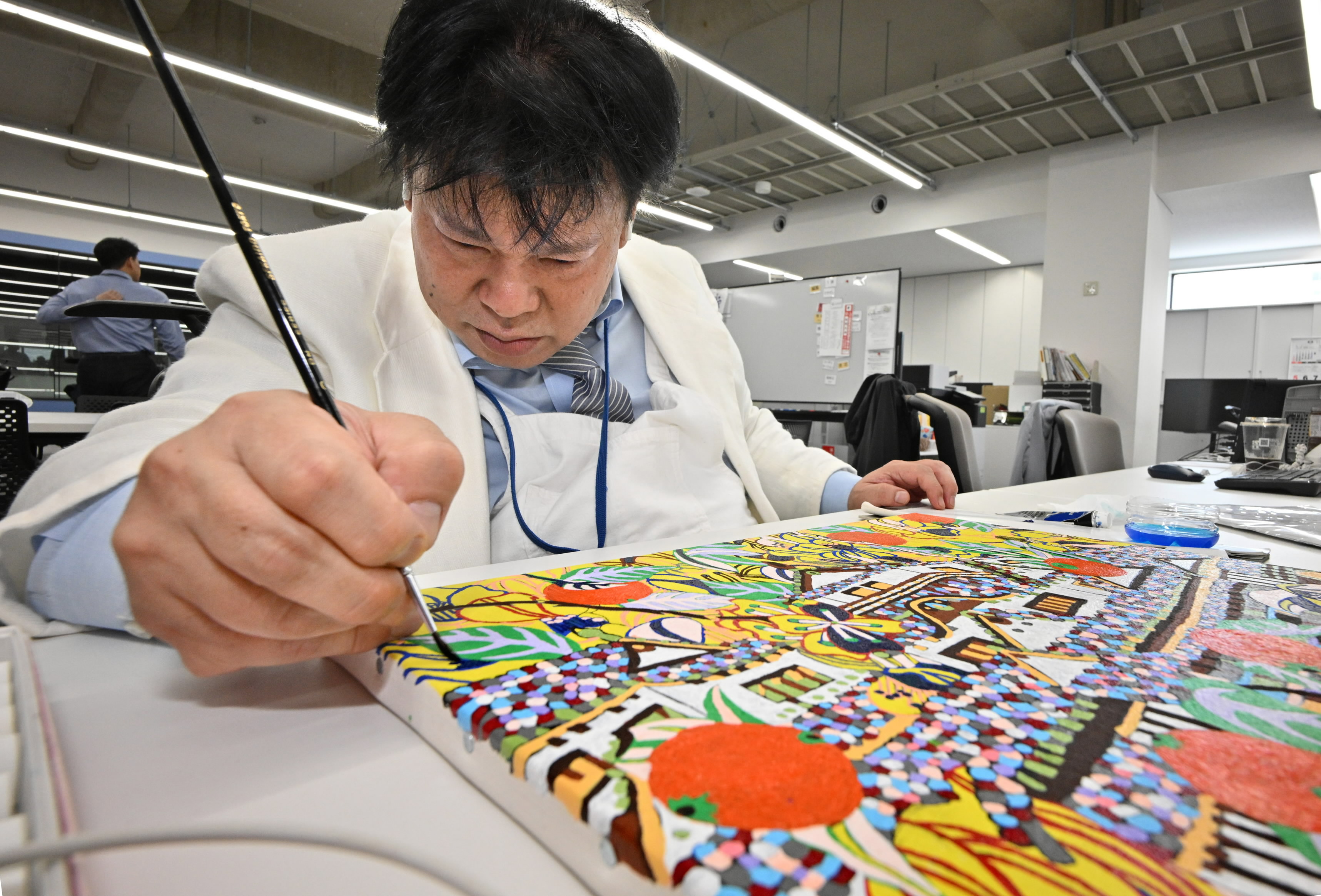 さんまさんから「ピカソだけ見ろ」と… 絵描き・芸人のジミー大西さん