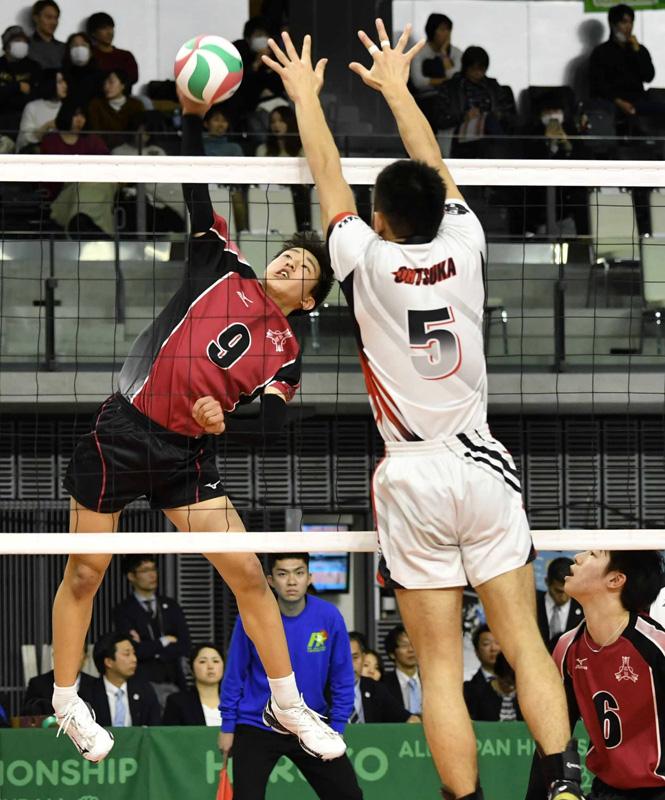 高知男子が強豪破る 高知女子は初戦敗退 バレーボール全日本高校選手権 高知新聞