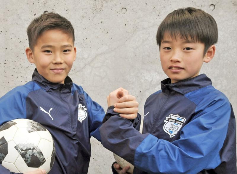 サッカープロに 高知県の２児童がjfaアカデミーに４月入校 高知新聞