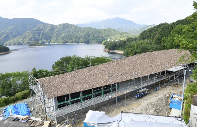 湖の駅さめうらレイクタウン ８月開業へ 土佐町で拠点建設 高知新聞