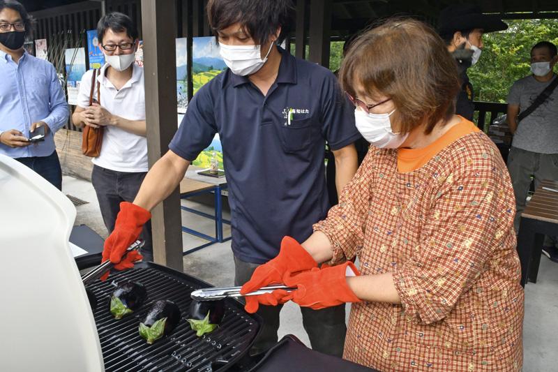 米ナスはｂｂｑ 四万十市西土佐 料理店主ら学ぶ 高知新聞