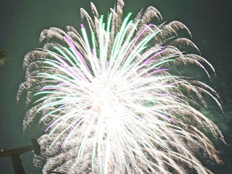 遅咲き花火１３０発 陸上自衛隊高知駐屯地でサプライズ企画 高知新聞