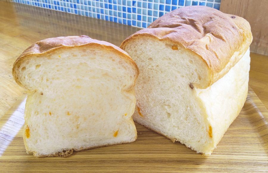 ポンカンの豊かな風味が味わえる「ポンカン食パン」(東洋町白浜の海の駅「東洋町」)