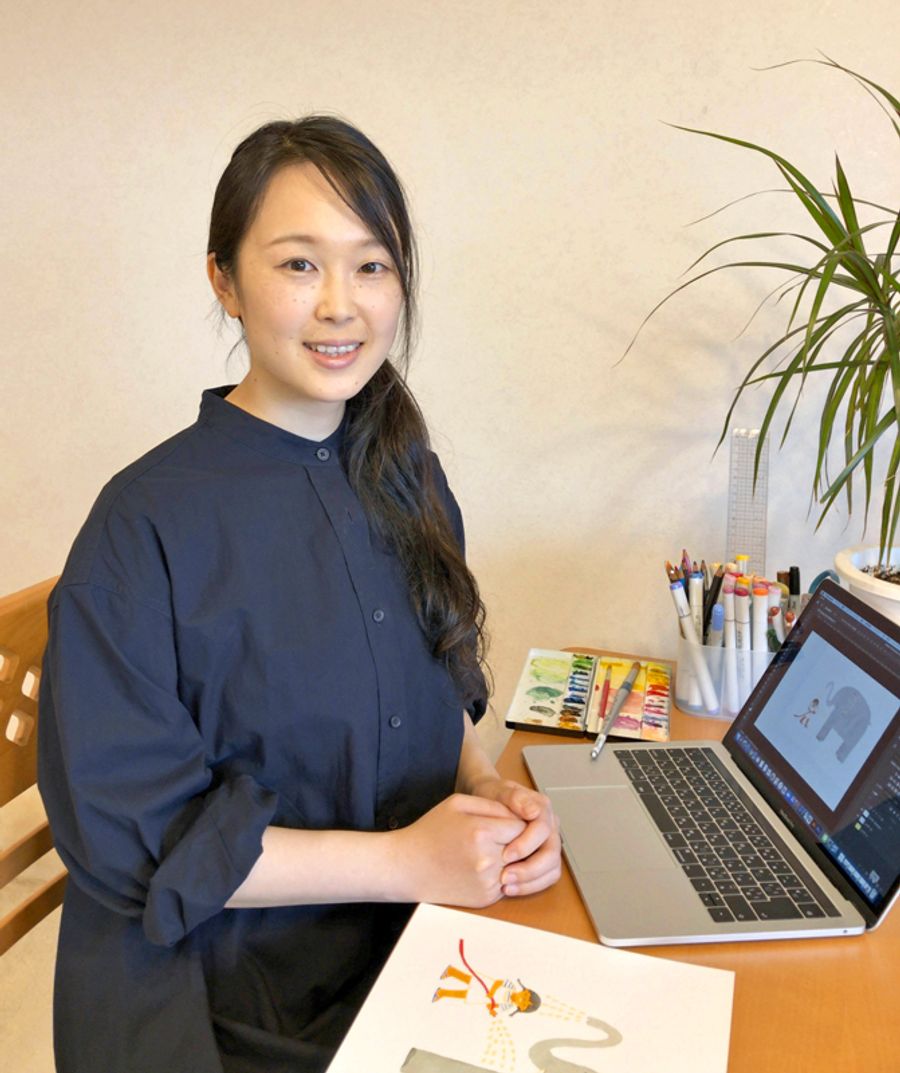 遠境近況 安芸市出身 小松キリコさん ３４ イラストレーター 高知新聞