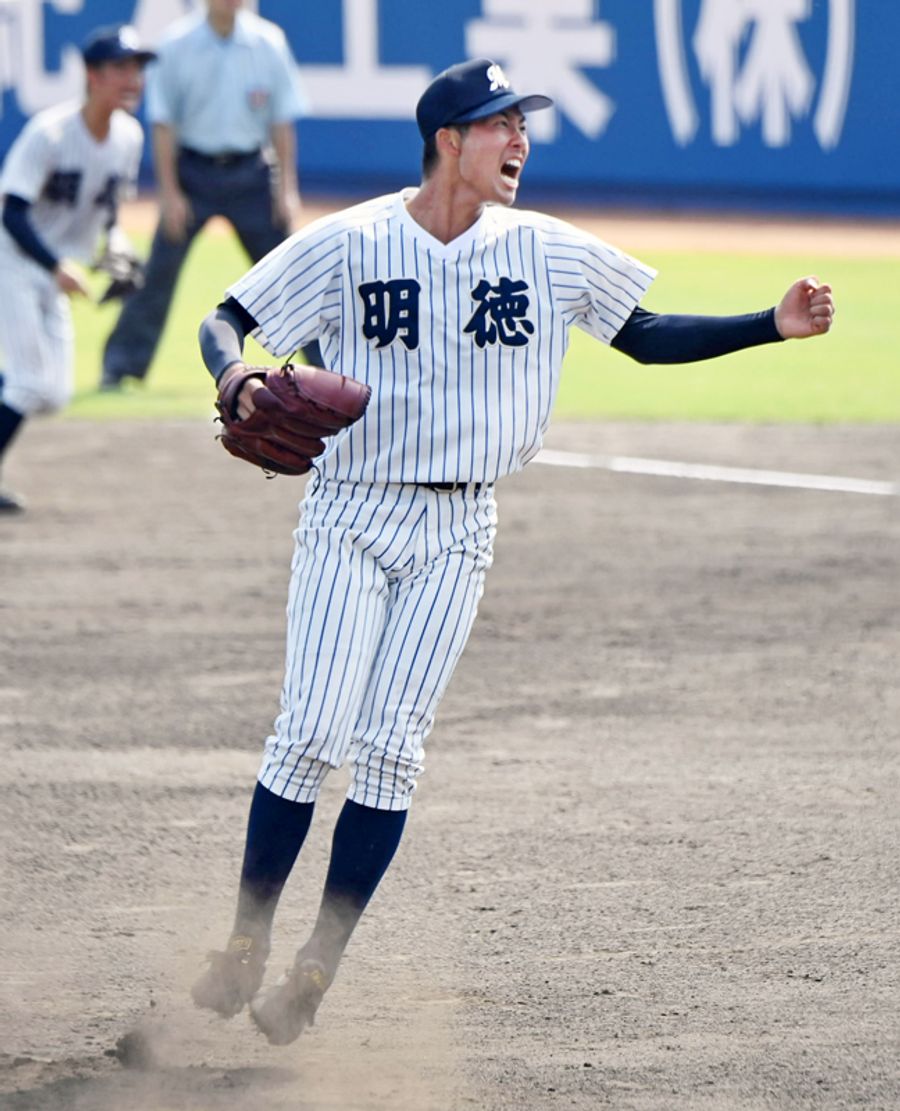 明徳 代木 気迫のマウンド 高知 森木 やりきった 全国高校野球選手権 高知大会決勝 高知新聞