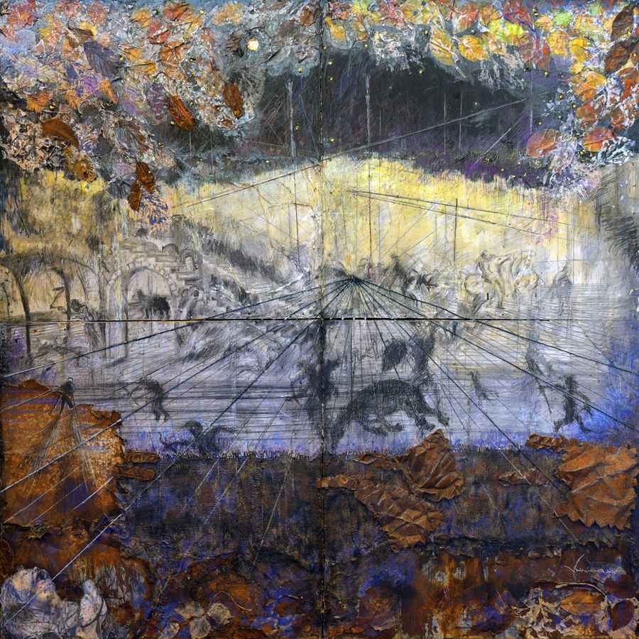 洋画「盈虚13」木村正寛(土佐清水市)