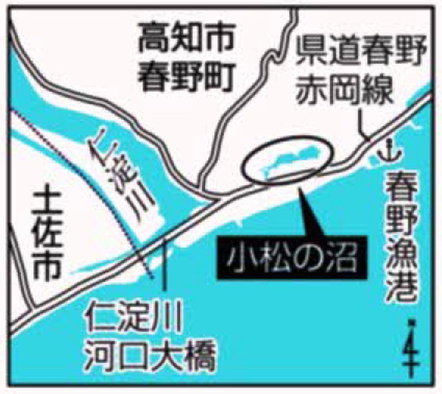 高知市春野町 小松の沼 業者逮捕へ 高知南署 届け出超え土砂搬入 高知新聞