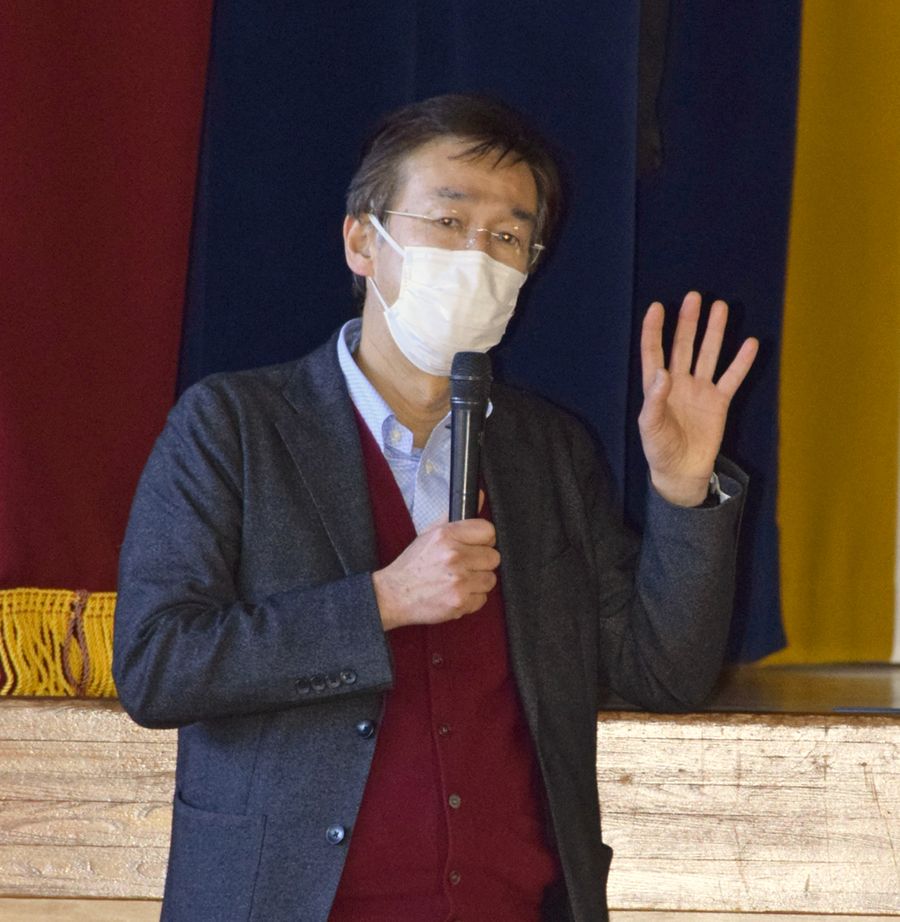 早い所は数分で津波来る 揺れで壊れない家に住むのが重要 予知連の山岡会長 清水高で講演 高知県土佐清水市 高知新聞