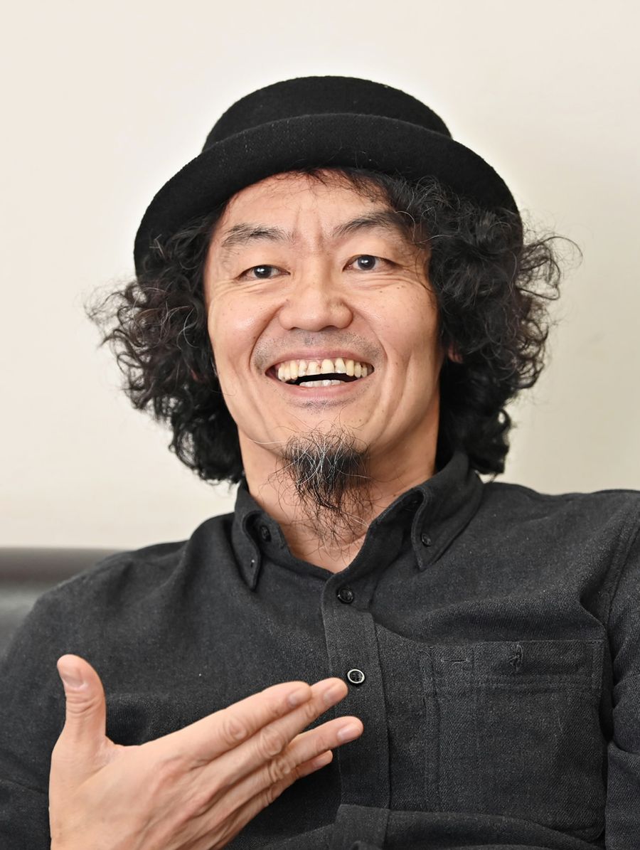 「みんなが得意技を生かしてる」と語る近藤良平(高知新聞社=森本敦士撮影)