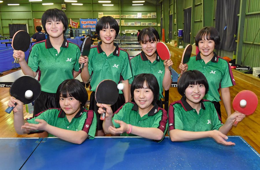 次は必ず宿敵倒す 全国高校総体女子団体準優勝 卓球 明徳義塾高女子 高新スポーツ賞の顔 3 高知新聞