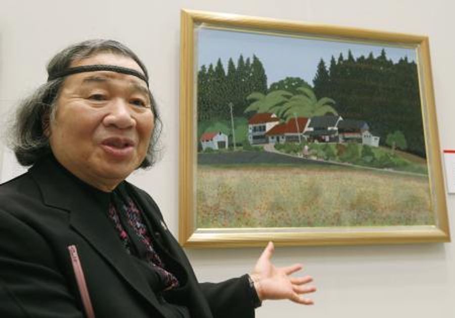 画家の原田泰治さん死去 81歳、ふるさとの原風景描く | 高知新聞