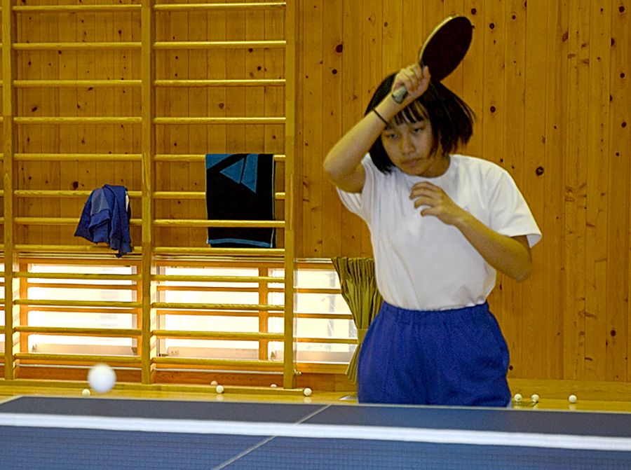 学校には卓球部のみ でも夢は全国高校駅伝 父をコーチに陸上練習 二刀流で夢の実現へ 魚梁瀬中２年の井上さん 高知県馬路村 高知新聞