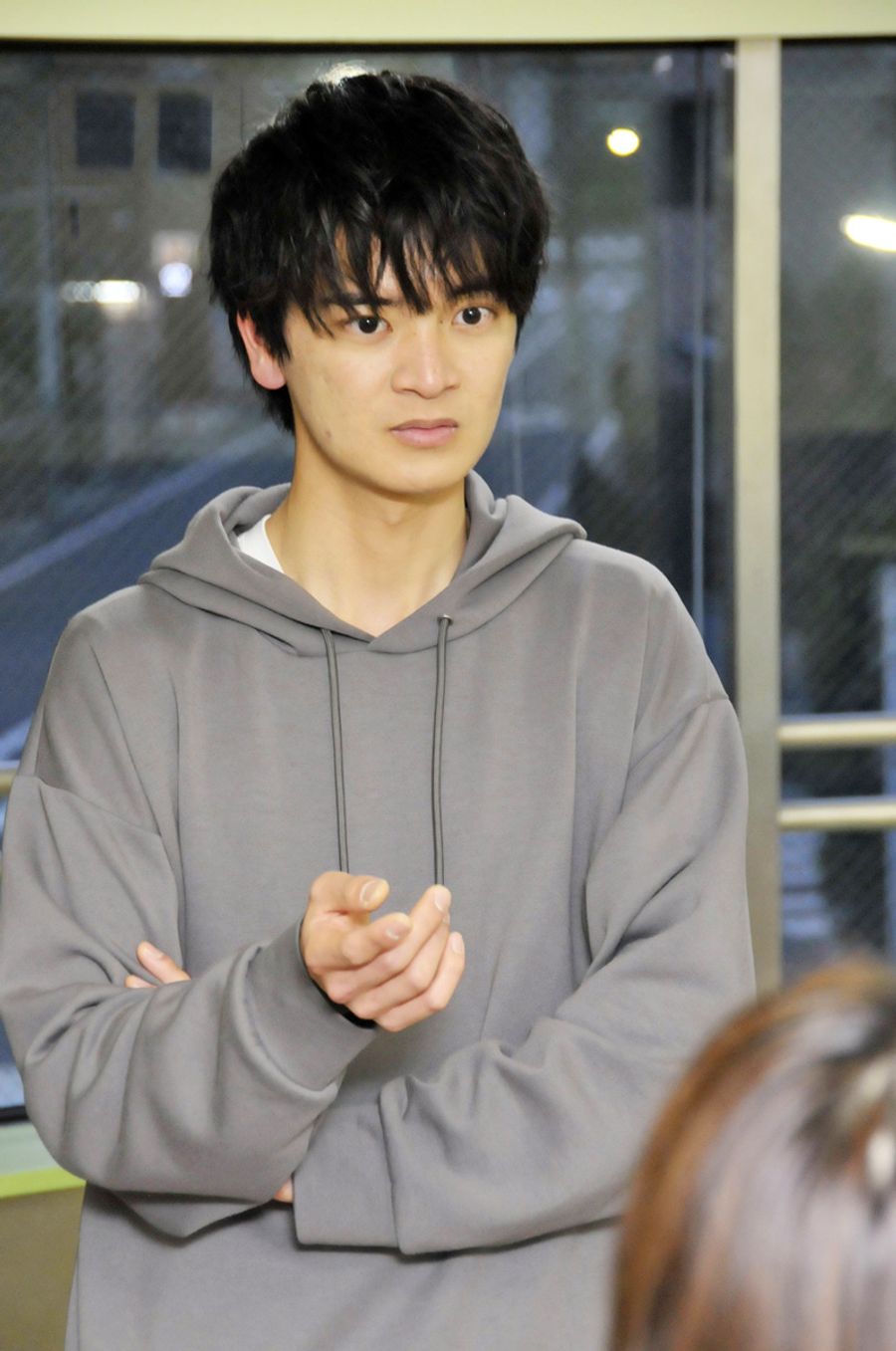 「映画に出演できるように実力を付けたい」。演技の練習に打ち込む三谷貫太さん(東京都豊島区)