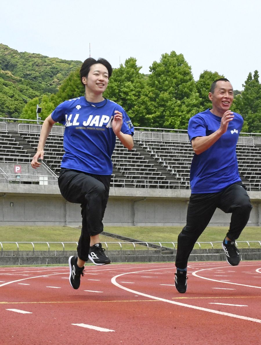 全国決勝走りたい 遅咲きの松林玲佳 ｍｍｇ 県陸上の星に ２９年ぶり女子１００メートル新 高知新聞
