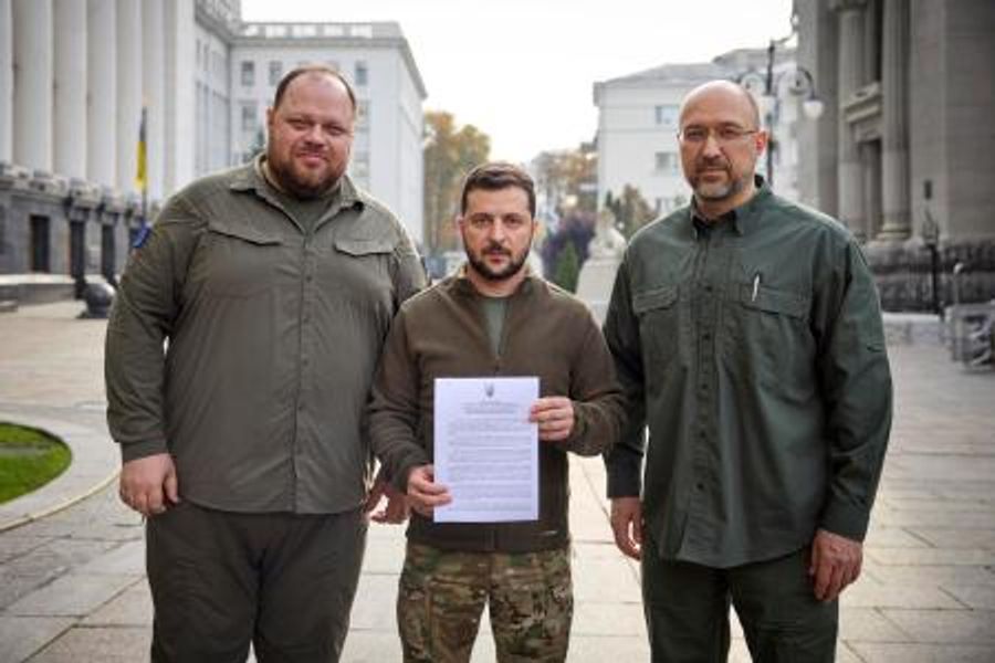 G7外相、ロシアへ追加制裁表明 ウクライナ、NATO加盟申請へ | 高知新聞