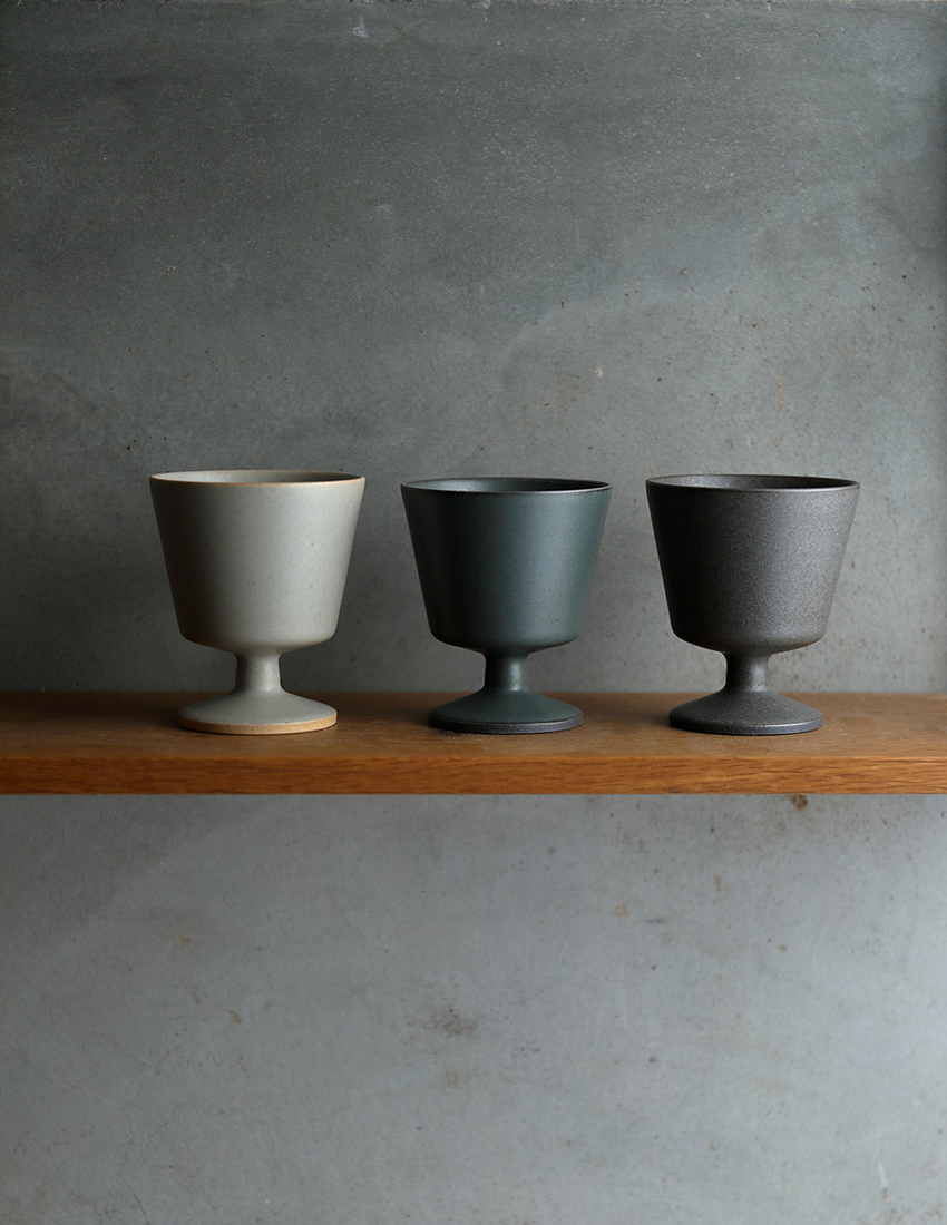 NAOKO HATA CERAMICS 上品で金彩が美しいゴブレット c_73 - 三重