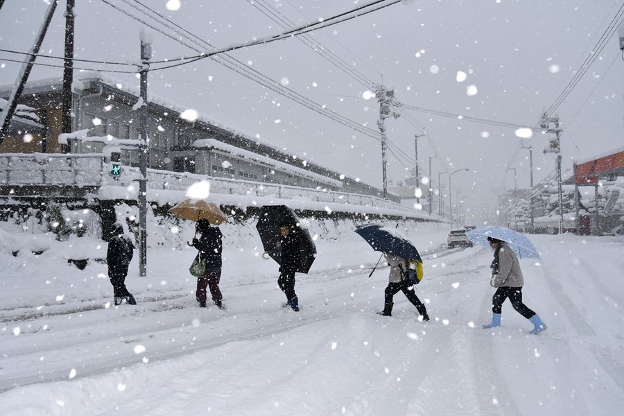 ２３日午後３時５０分ごろ、越知町越知甲の国道３３号