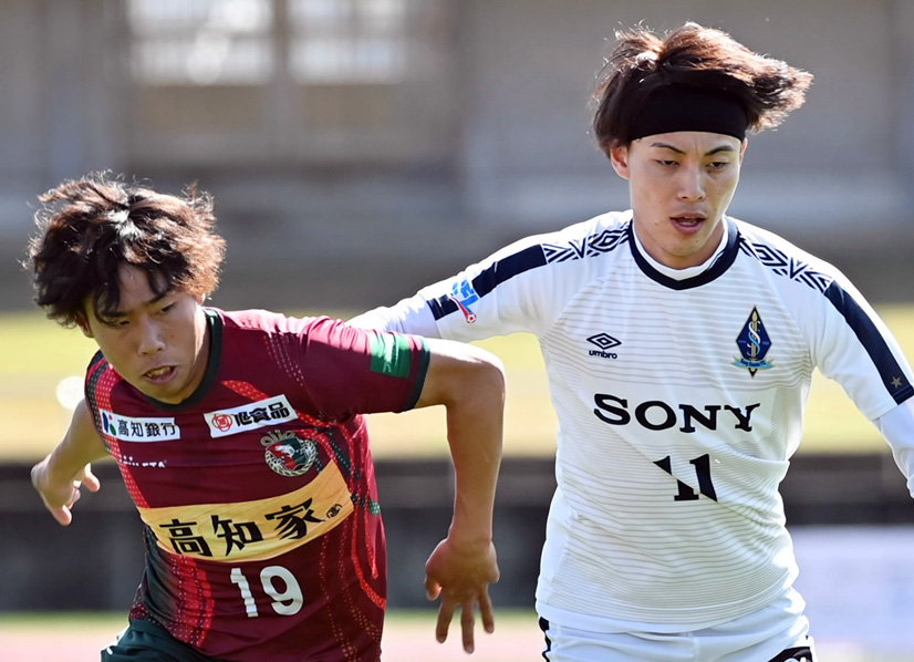 高知ユナイテッドSC ユニフォーム 佐々木敦河選手 J3参入高知が