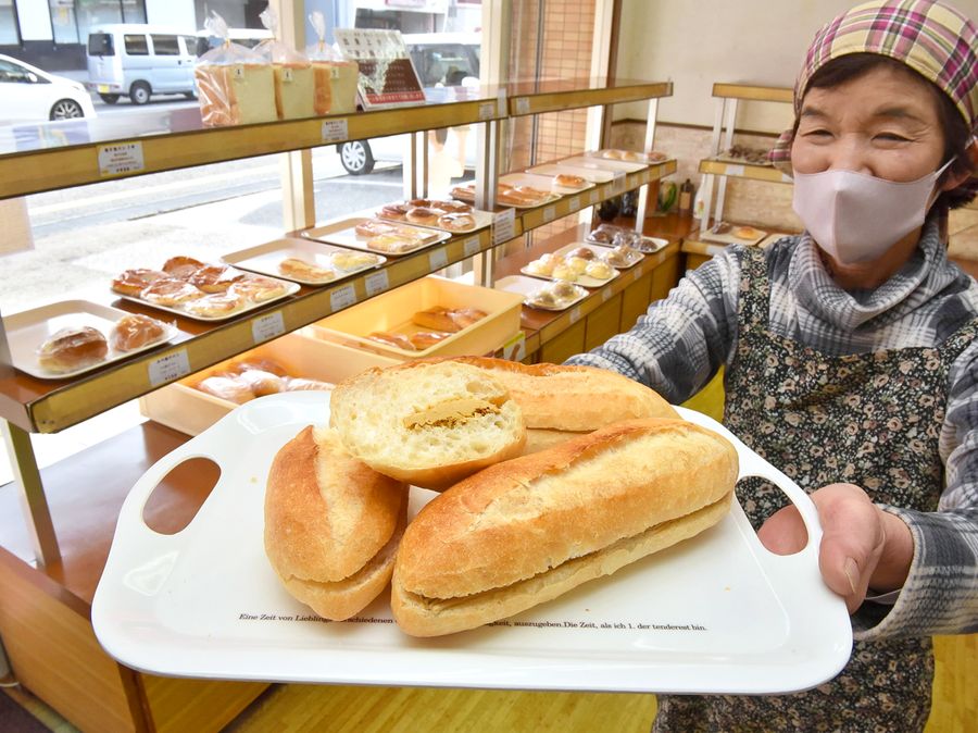 ミスターブレッドで毎日限定80本のコーヒーフランス(高知市若草町)