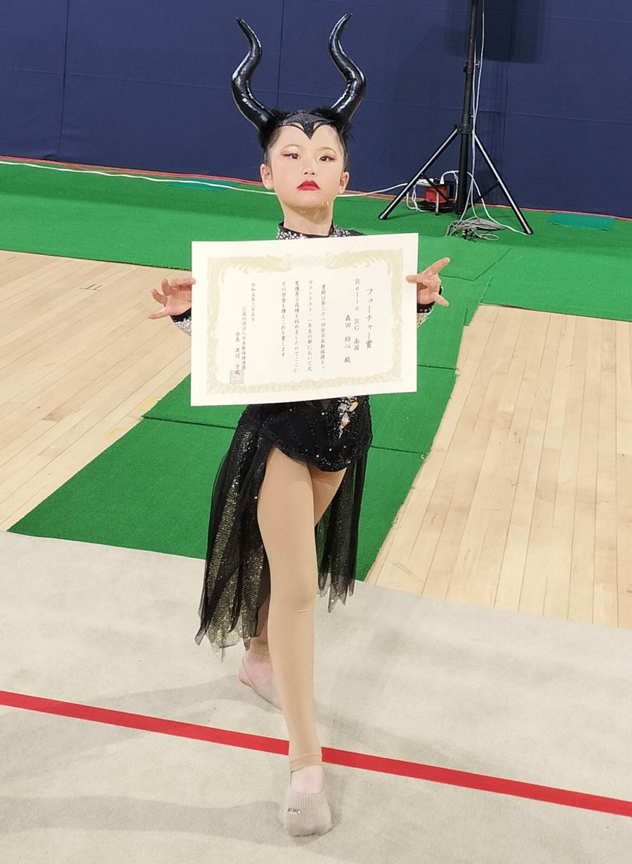 新体操 チャイルド 森田が上位入賞 新体操 全日本キッズコンテスト | 高知新聞