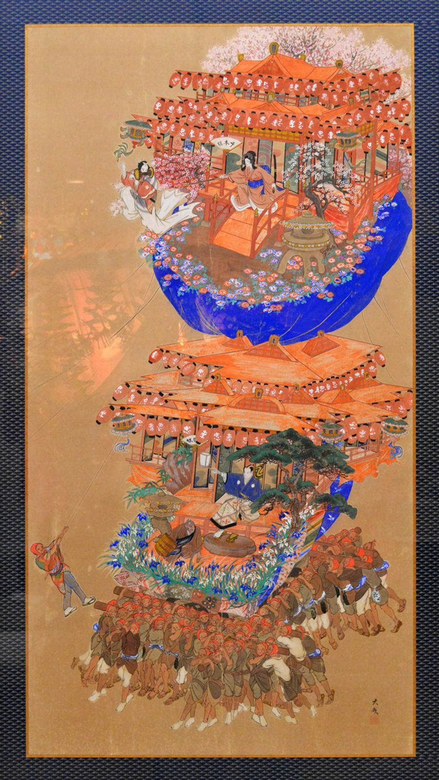 吉村大我「花台図」（制作年不詳、県立歴史民俗資料館蔵）