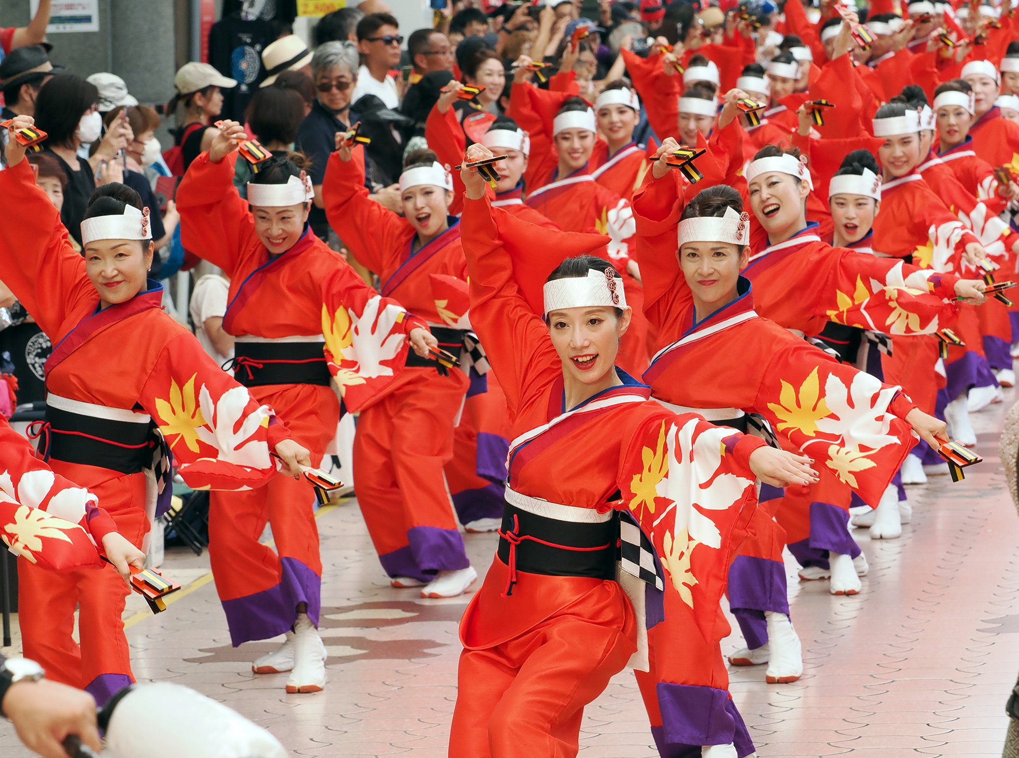 2022年  高知よさこい祭り  シャツと手ぬぐいセット 帯屋町筋 2022年 高知よさこい祭り シャツと手ぬぐいセット 帯屋町筋