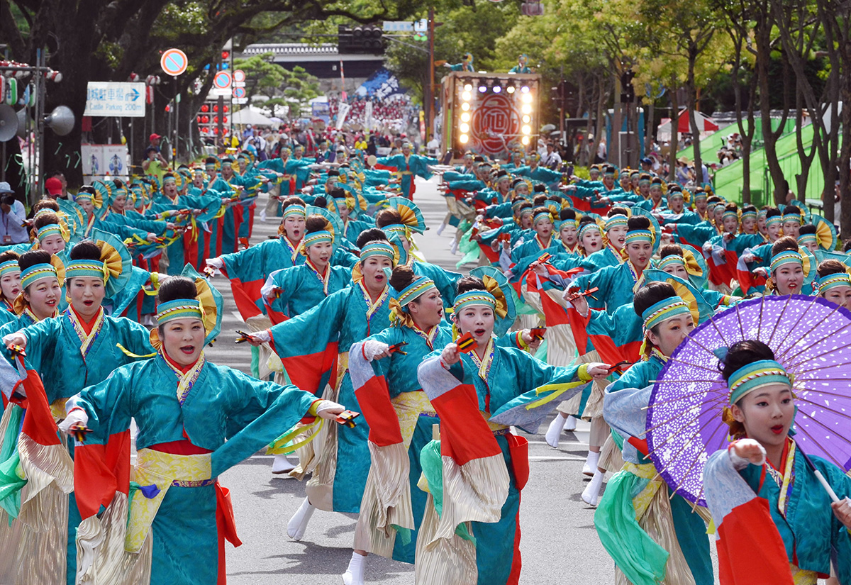 今夏の第70回よさこい祭り、160チーム出場へ 県外56チーム 4年ぶり通常開催〈高知 よさこい 2023〉 高知新聞