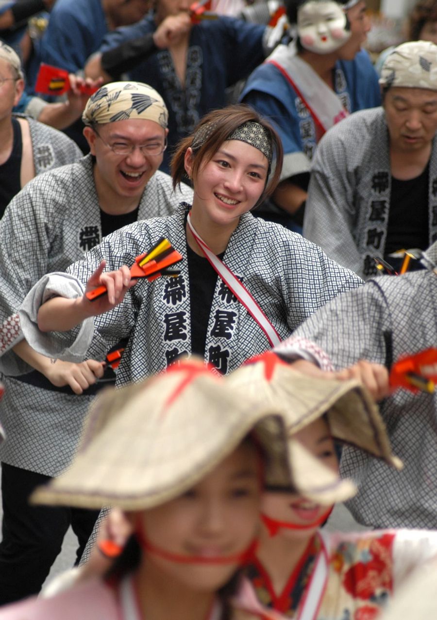 「よさこい祭りは土佐の魂が宿るお祭り」と語っていた広末さん