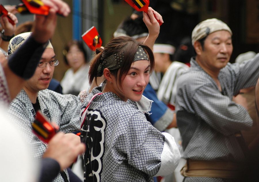 「物心ついた時から、よさこいと共に育ってきました」と語っていました