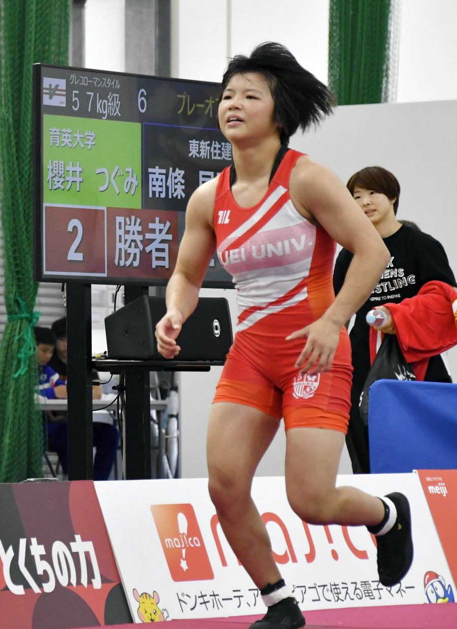 レスリング桜井選手 世界選手権出場決める | 高知新聞