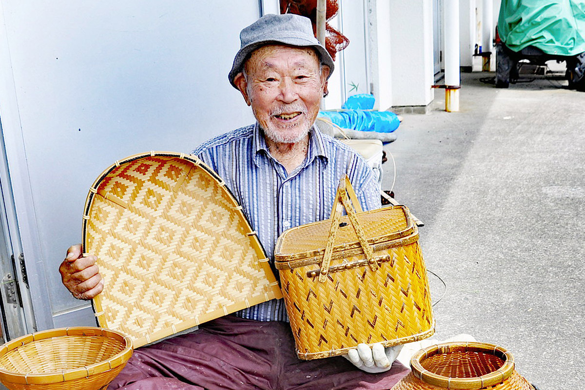 最後の竹細工職人は89歳！ 毎日手仕事を続ける澳本さん「他のことを