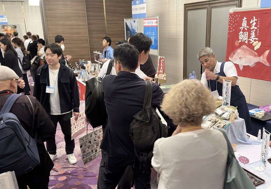 県産食材をＰＲした商談会「土佐の宴」（大阪市内）