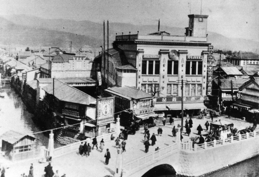 大正時代の新京橋周辺