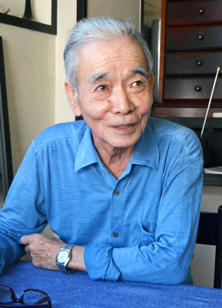 社会から感じることが「一番表現しやすいし、表現せないかんと思っている」と話す徳広秀光さん（高知市福井町）