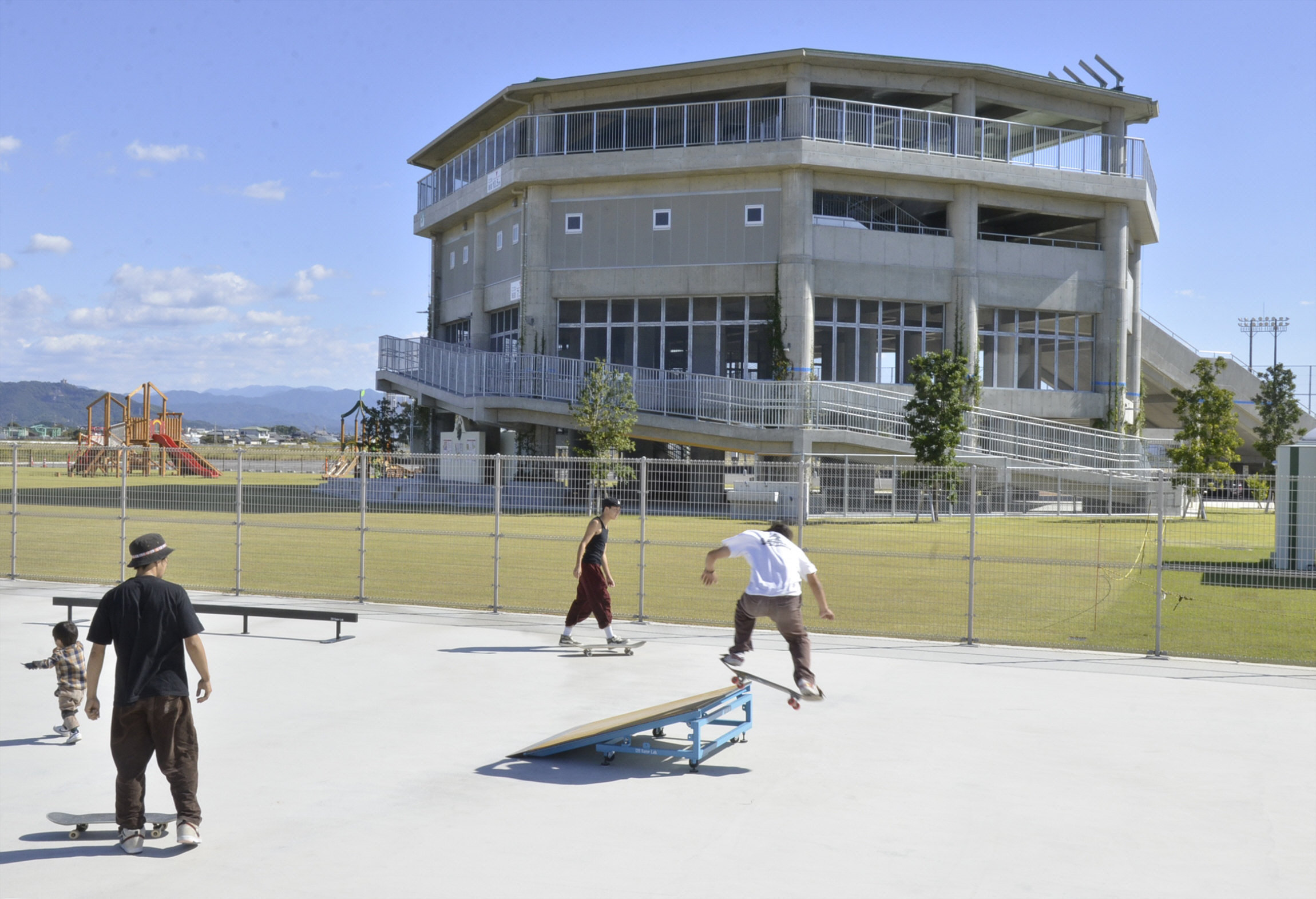 動画あり】「なんこく防災パーク」開園 防災学べる憩いの場 南国市