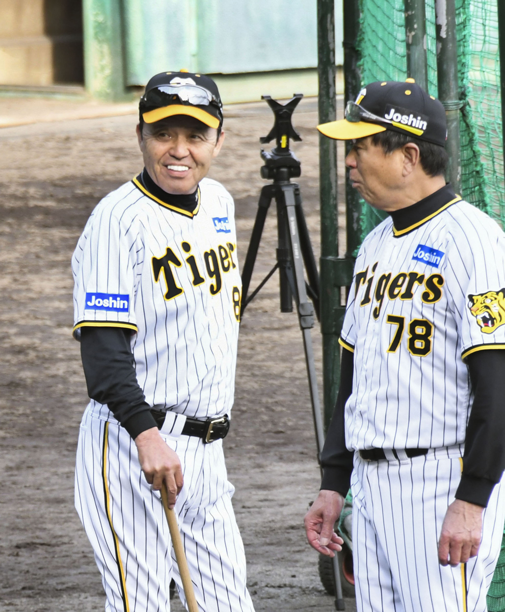 阪神・岡田監督「新しい力は絶対要る」 高知県安芸市で秋季キャンプに