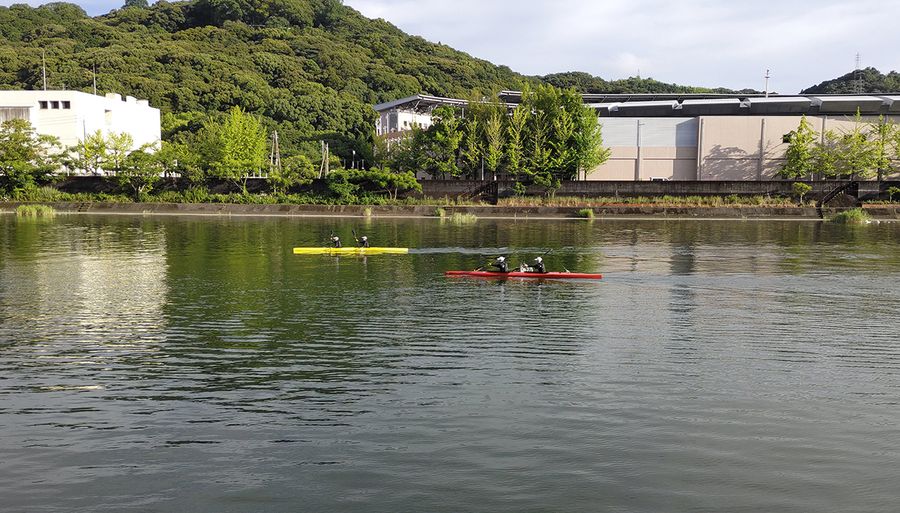 鏡川　現在