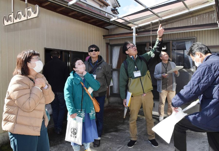 県が初めて企画した空き家と移住希望者のマッチングツアー（中土佐町上ノ加江）