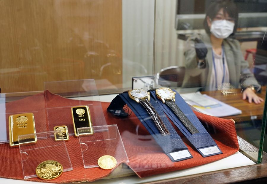 「まちゼミ」で開かれた金の取引に関するセミナー(高知市帯屋町1丁目)