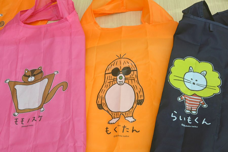 柴田さんが考案した三つのキャラクター