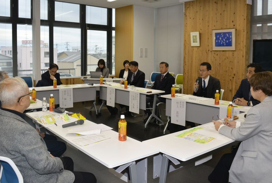 「あんぱん」放送に向けた観光博覧会について話し合った準備委員会（香南市役所）