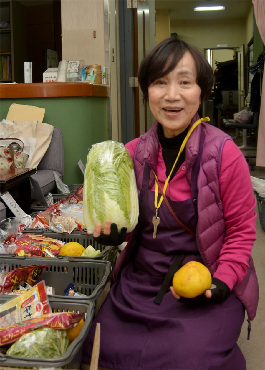 「みんなの助けがあって活動を続けられた」と振り返る秦泉寺あやさん（高知市中万々の地域交流センター城北）