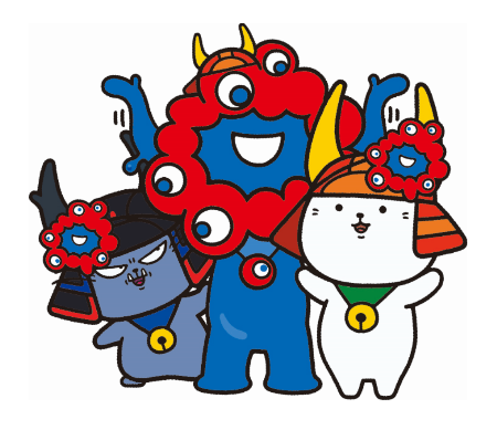 初の“自治体コラボレーション”ミャクミャク、ひこにゃん、わる