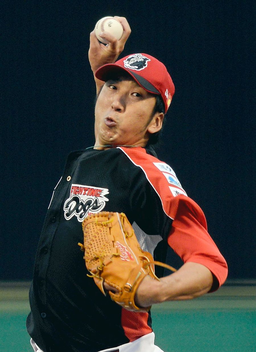香川OG戦で初完封(高知球場)
